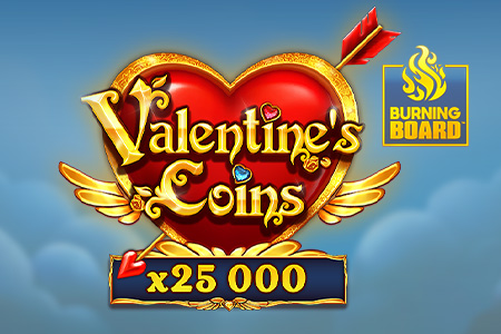 Valentine's Coins Burning Board